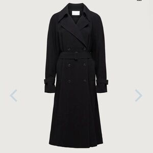 Oak and fort oversized trench coat size XS